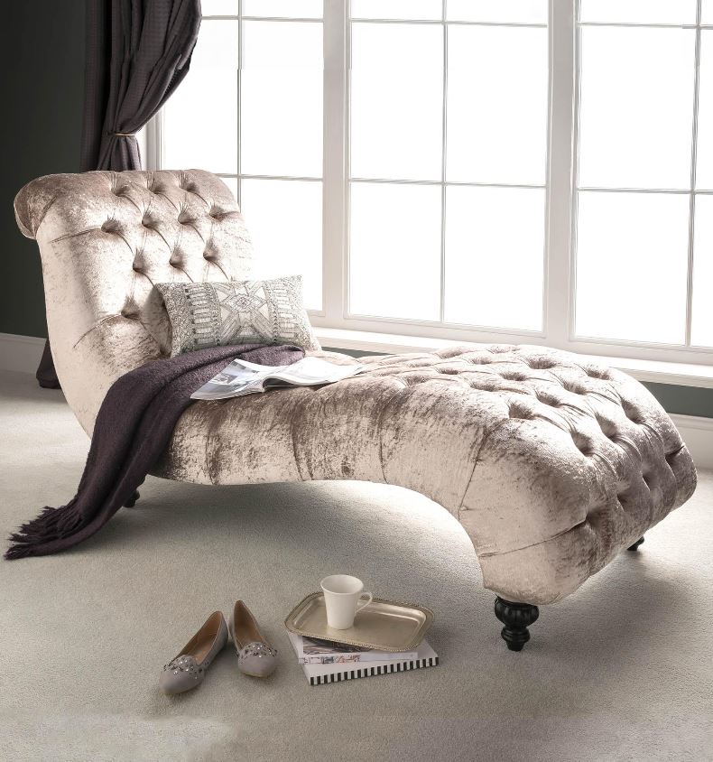 Homes Direct 365 Antique French Style Chaise Lounge