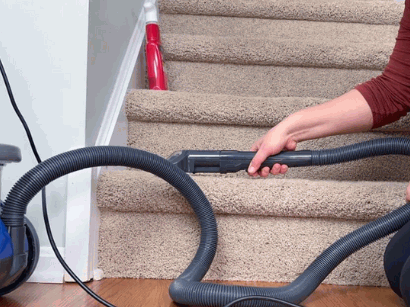 Deep Cleaning Stairs carpet