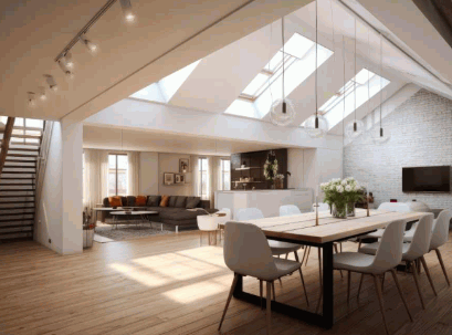 Kitchen In A Loft Conversion