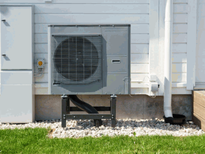 An Air Source Heat Pump Installed And Maintained