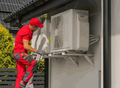 The Installation Process For An Air Source Heat Pump